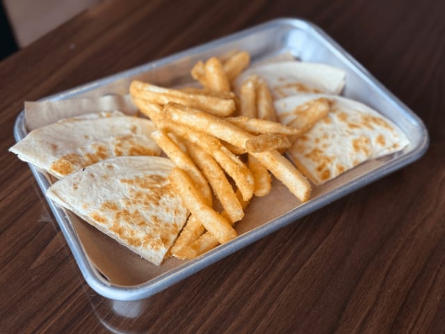 Kid’s Cheese Quesadilla.