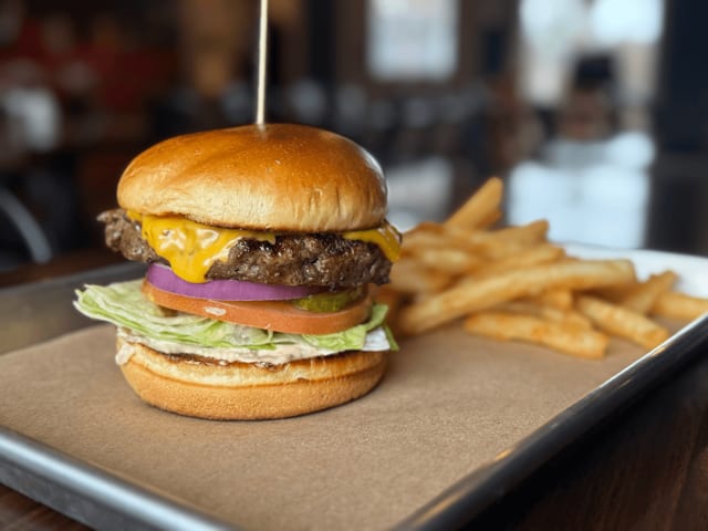 The Tavern Burger.