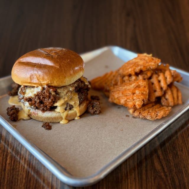 Chili Cheese Burger.